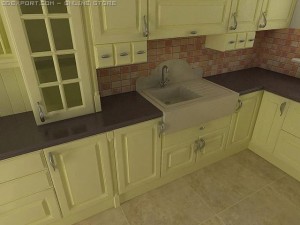 kitchen rafaelo okos 3D Model