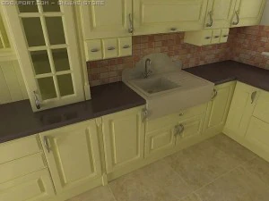 kitchen rafaelo okos 3D Model
