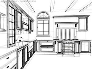 kitchen rafaelo okos 3D Model