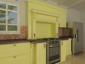 kitchen rafaelo okos 3D Model