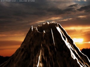 vocano Modelo 3D