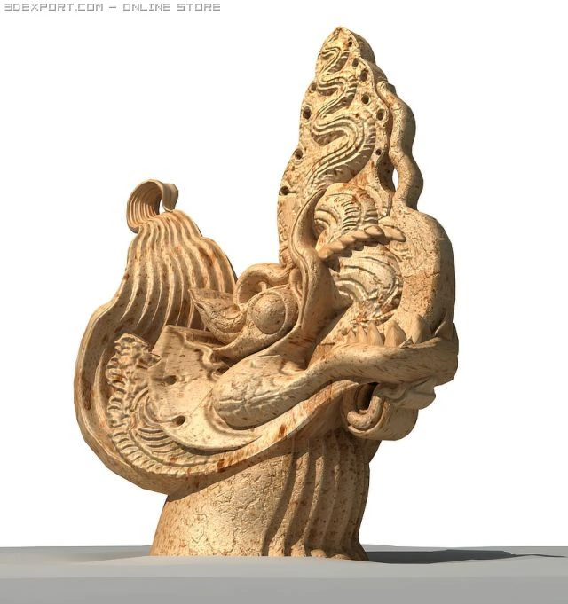 contro il drago Modello 3D .c4d .max .obj .3ds .fbx .stl .blend 