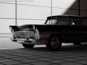 gaz 13 chaika 3D Modell