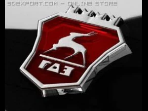 Gas 13 Tschaika 3D Modell