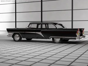 Gas 13 Tschaika 3D Modell