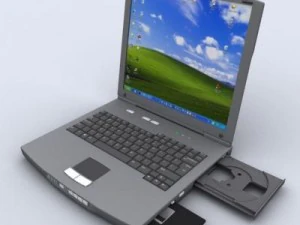 लैपटॉप 3D मॉडल