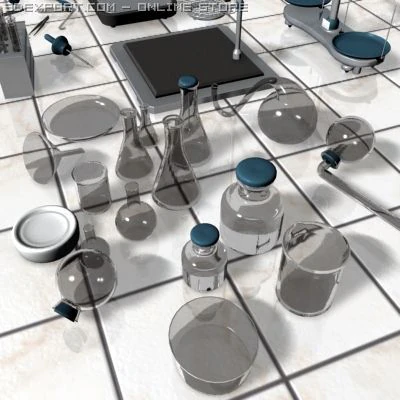 chemistry 3D Model .c4d .max .obj .3ds .fbx .stl .blend 