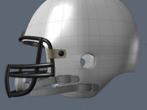 football helmet 3D 模型