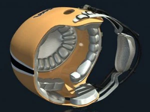 football helmet 3D Model