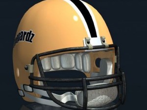 football helmet 3D 模型