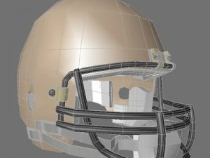 football helmet 3D Model