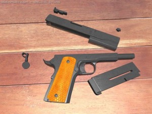 smith and wesson 1911 pistol 3D मॉडल