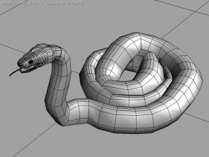boar constrictor 3D Model