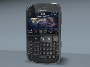 blackberry bold Modelo 3D