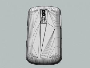 blackberry bold Modelo 3D