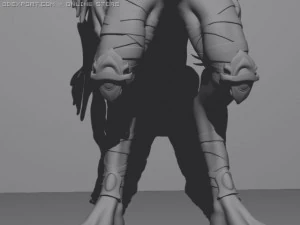 dark templar zealot 3D Model