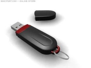 usb flash memory 3D Model