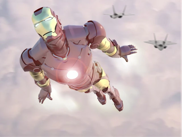 ironman 3D Model .c4d .max .obj .3ds .fbx .stl .blend 