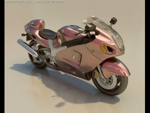 suzuki hayabusa 3D Model