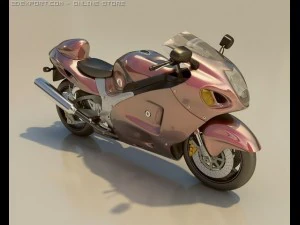 suzuki hayabusa 3D Model
