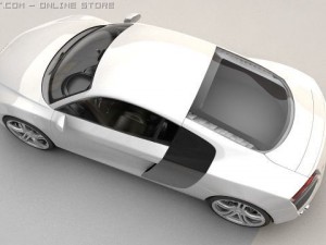 audi r8 3D Model