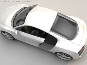audi r8 Modello 3D