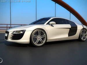 audi r8 Modello 3D