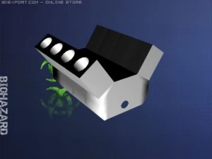 v8 motor bloğu 3D Model