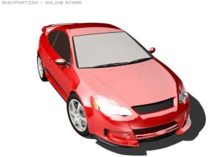 acura rsx tuning 3D Model