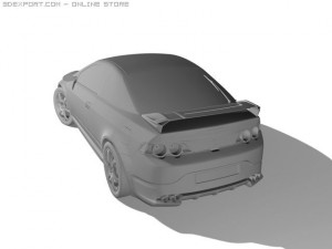 acura rsx tuning Modelo 3D