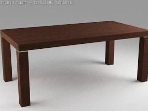 table and chairs 3D Model