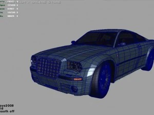 chrysler 300c sport 3D Model