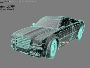 chrysler 300c sport Modelo 3D