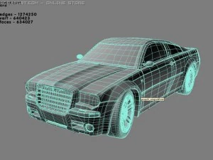 chrysler 300c sport 3D Model