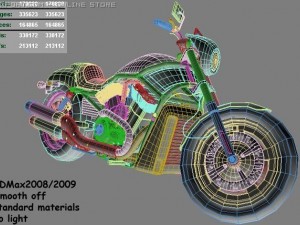 harleydavidson nightrodspecia 3D-Modell