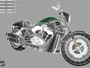 harleydavidson nightrodspecia 3D-Modell