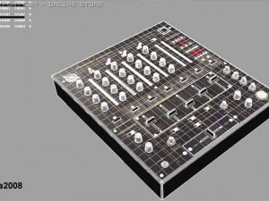 pioneer djm600 3D Model