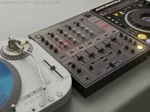 vinyl  cd turntable  mixer 3D-Modell