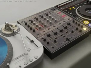 vinyl  cd turntable  mixer 3D Model