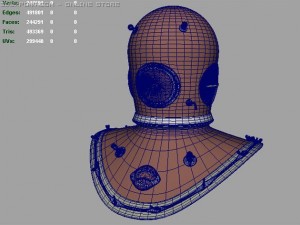 scuba helmet 3D Model
