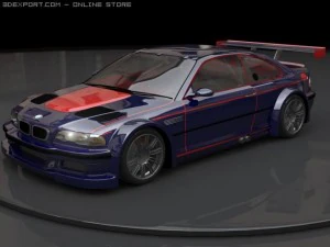 BMW GTR 3Dモデル