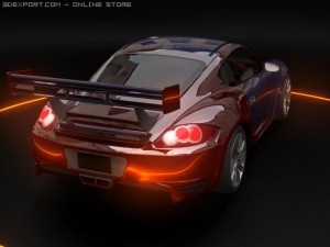 porshe caymans Modelo 3D