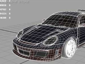 porshe caymans Modelo 3D