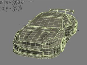 mitsubishi eclipse 3D Model