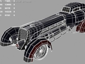 hot rod concept 3Dモデル