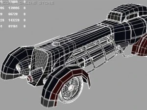 hot rod concept 3D Model