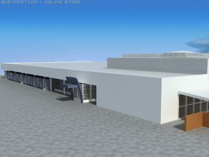 trade building 3D Модель
