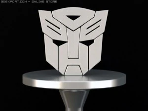 etichetta autobot segno autobot Modello 3D