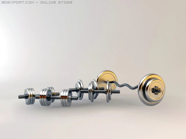 sport equipment 3D Model .c4d .max .obj .3ds .fbx .stl .blend 