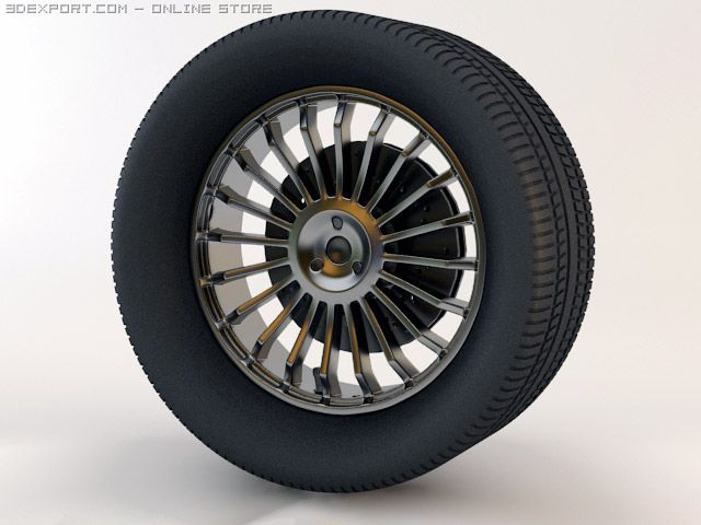 rim/wheel 3D 模型 .c4d .max .obj .3ds .fbx .stl .blend 
